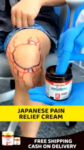 Japanese Instant Pain Relief Massage Gel – Fast-Acting Soothing Formula for Back, Knee & Joint Pain | Cooling Herbal Relief